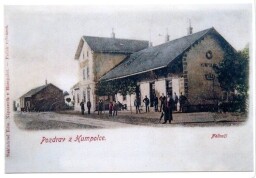 Humpolec, budova vlakového nádraží